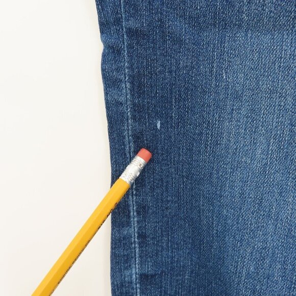 Athleta Sculptek Women 2 Skinny Slim Stretch Medium Wash Blue Jeans Cotton Blend - Picture 4 of 12